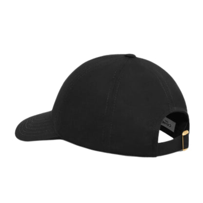 GORRA DE BÉISBOL CELINE TRIOMPHE DE ALGODÓN NEGRO