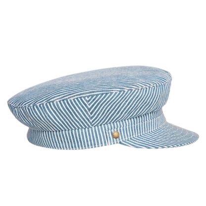 GORRA MARINERA CELINE TRIOMPHE EN ALGODÓN LAVADO ONDULADO HICKORY