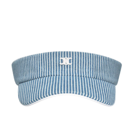 VISERA CELINE TRIOMPHE EN LAVADO ONDULADO DE ALGODÓN HICKORY
