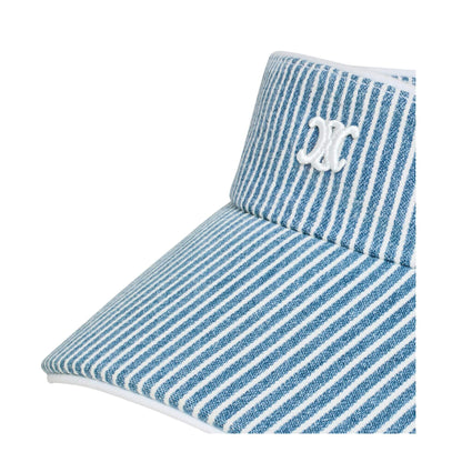 VISERA CELINE TRIOMPHE EN LAVADO ONDULADO DE ALGODÓN HICKORY