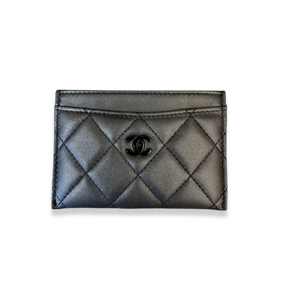 TARJETA CLÁSICA NEGRA CHANEL