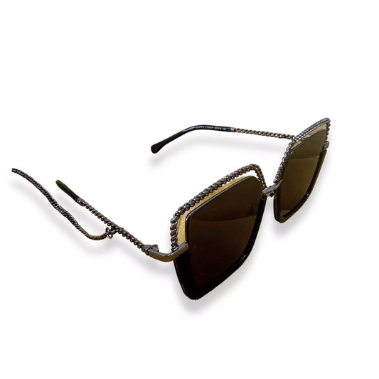 GAFAS DE SOL CHANEL CON CADENA NEGRA