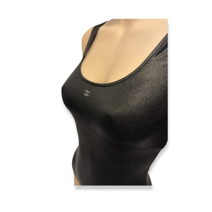 CHANNEL BLACK SWIMSUIT