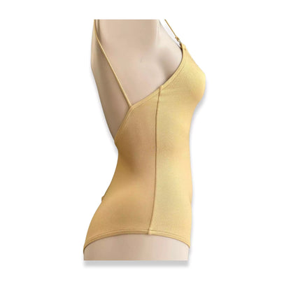 CHANEL GOLD SWIMSUIT