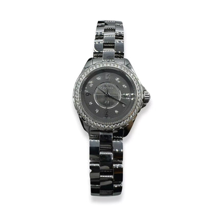 RELOJ CHANEL J12 CON BIZELES DE DIAMANTES