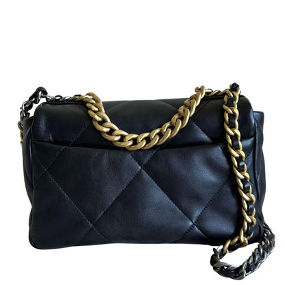 BOLSO NEGRO CHANEL 19