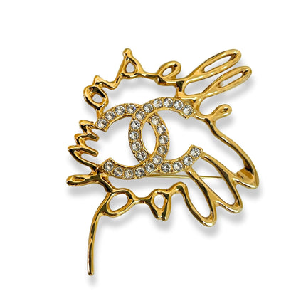CHANEL COCO GOLDEN BROOCH