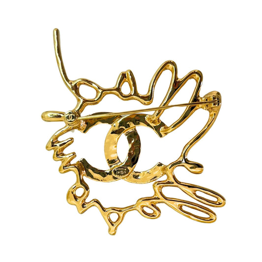 CHANEL COCO GOLDEN BROOCH