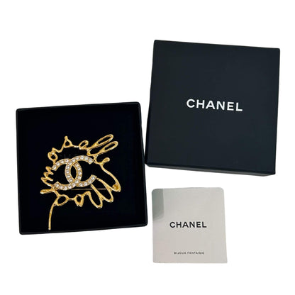 CHANEL COCO GOLDEN BROOCH
