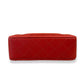 CHANEL RED SMALL CLASSIC FLAP BAG
