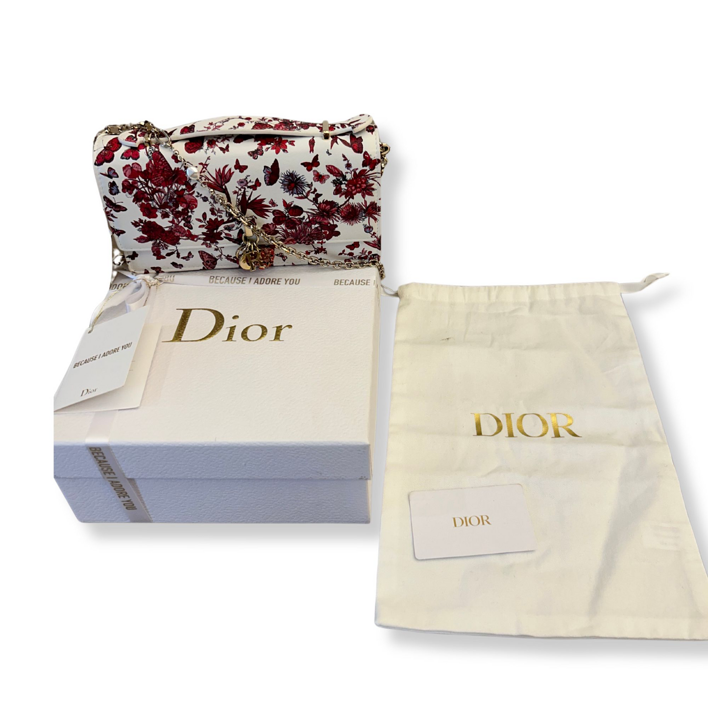 MY DIOR FLOWER & BUTTERFLY LIMITED EDITION BAG