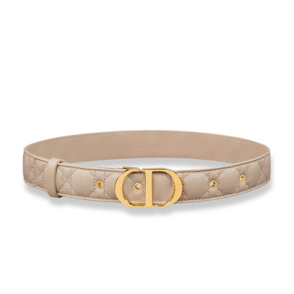 DIOR BEIGE 30 MONTAIGNE BELT