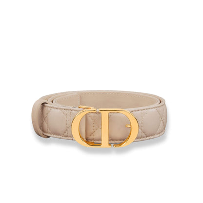 DIOR BEIGE 30 MONTAIGNE BELT
