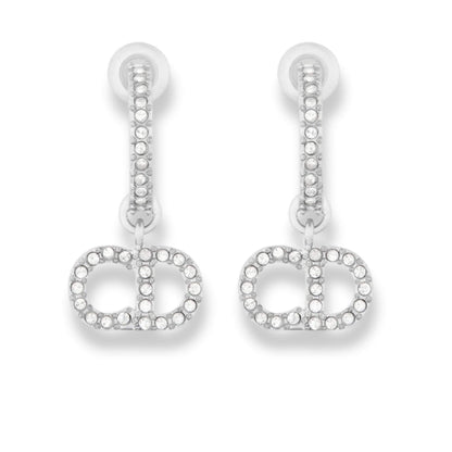 PENDIENTES DE ARO DIOR CLAIR D LUNE