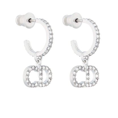 PENDIENTES DE ARO DIOR CLAIR D LUNE
