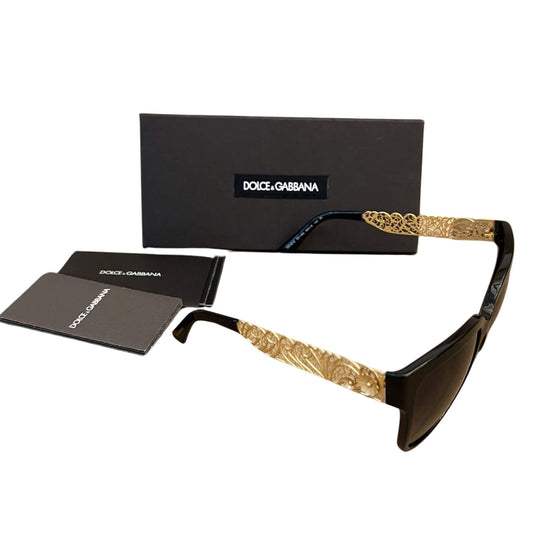 DOLCE & GABBANA GOLD SUNGLASSES