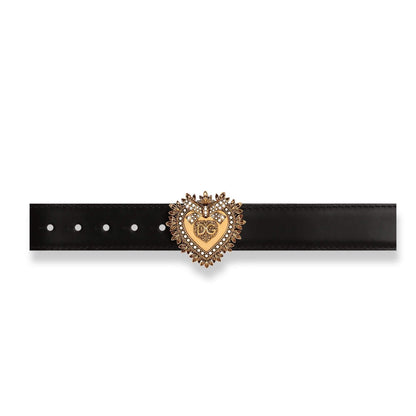 DOLCE & GABBANA BLACK DEVOTION BELT