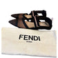 FENDI FF MESH BALLERINA FLATS