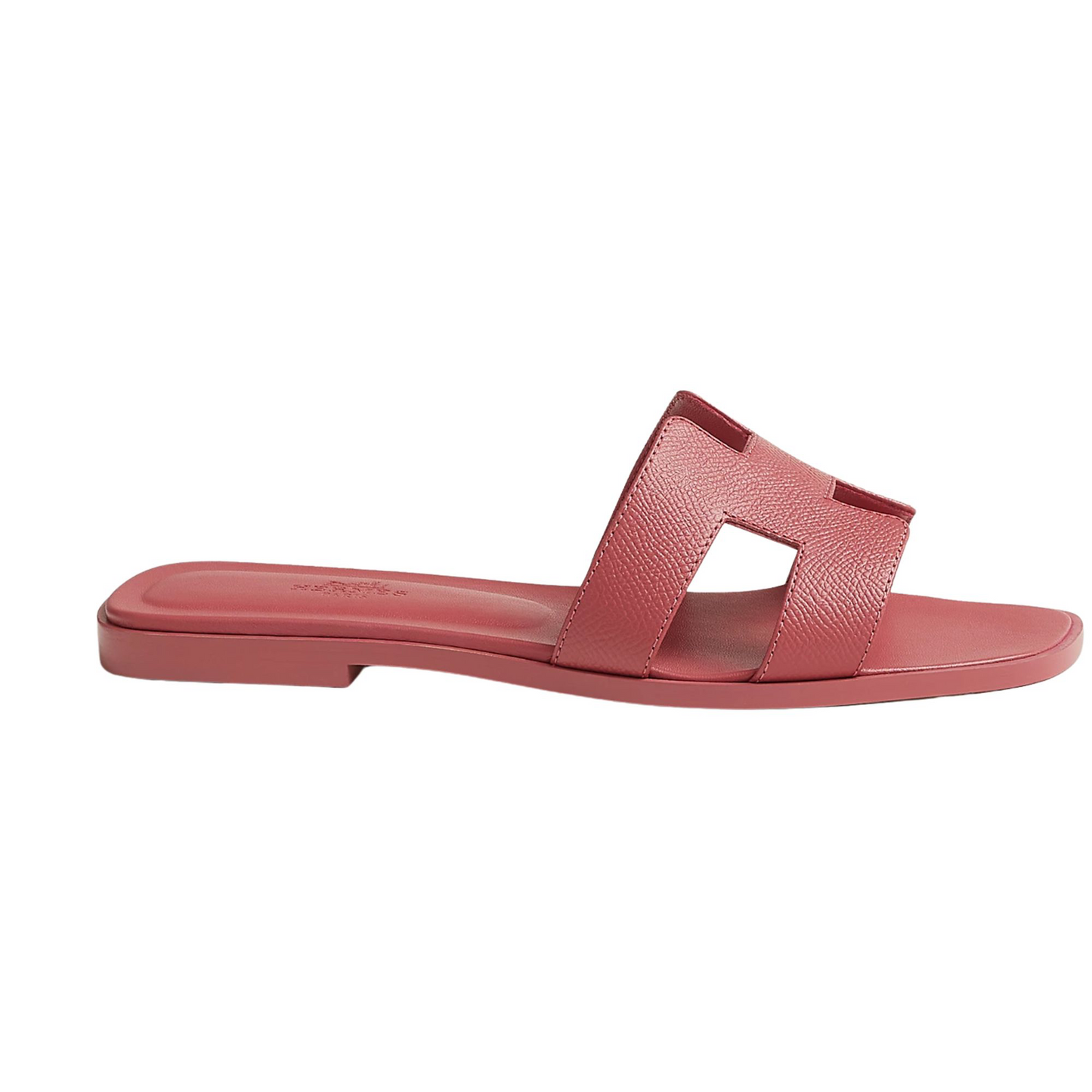 HERMÈS ORAN ROSE DE VENISE SANDALS