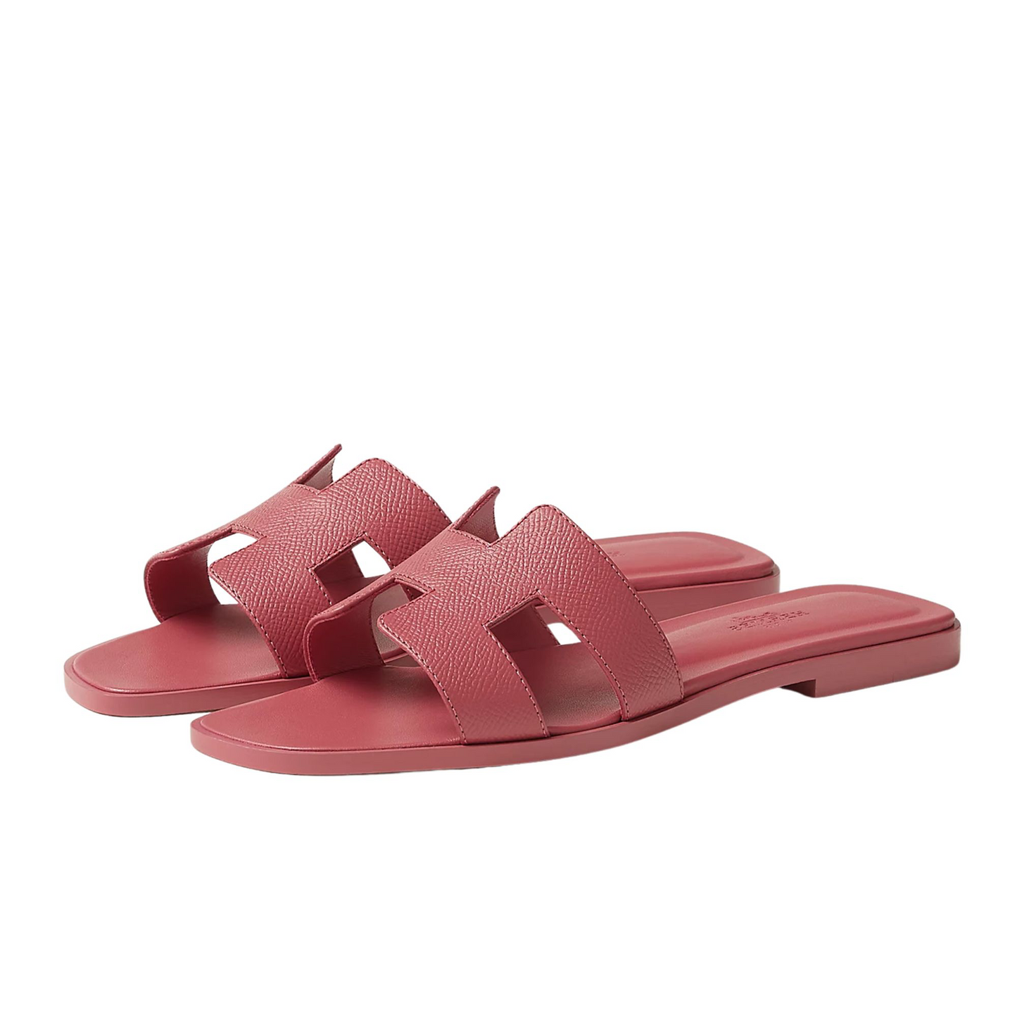 HERMÈS ORAN ROSE DE VENISE SANDALS