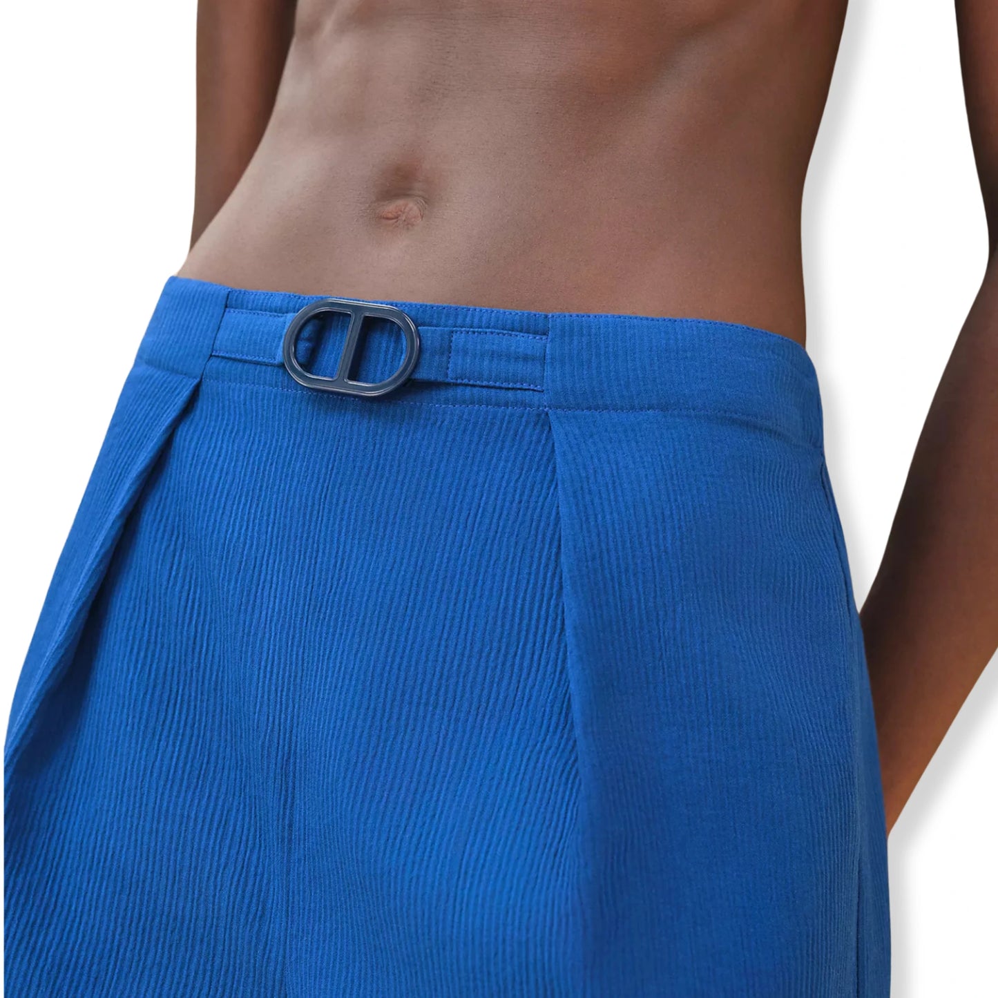 HERMÈS BLUE BEACH SHORTS