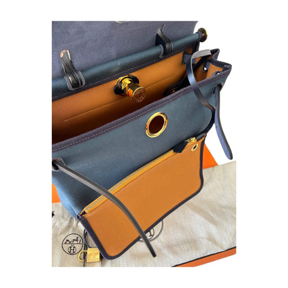 HERMÈS VERSO BLEU HERBAG 31 BAG