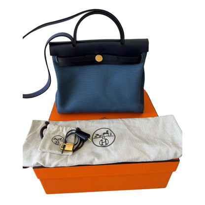 HERMÈS VERSO BLEU HERBAG 31 BAG