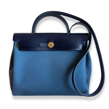 HERMÈS VERSO BLEU HERBAG 31 BAG