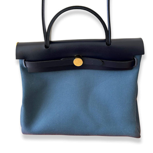 HERMÈS VERSO BLEU HERBAG 31 BAG