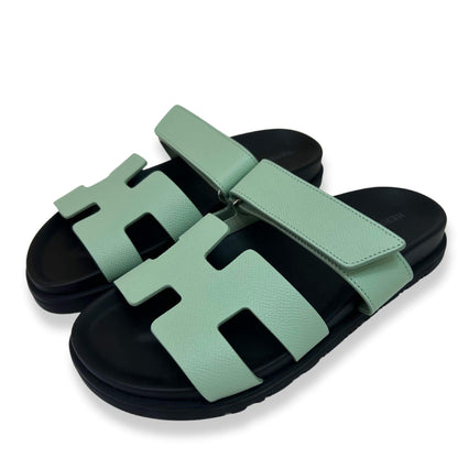 SANDALIAS HERMÈS VERT JADE CHYPRE