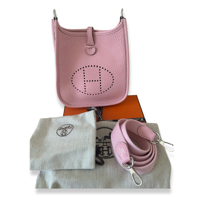 HERMÈS EVELYNE 16 PINK SAKURA BAG