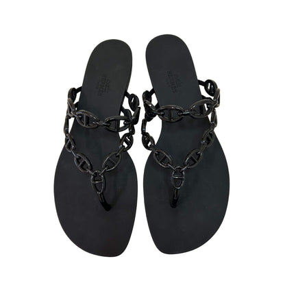 Sandalias Hermes Black Island