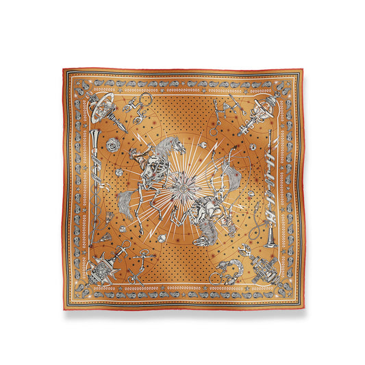 HERMÈS 55 CHORUS STELLARUM BANDANA