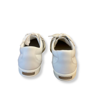 JIMMY CHOO WHITE AND BLACK SNEAKERS