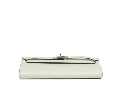 HERMÈS KELLY TO GO VERT FIZZ EPSOM LEATHER BAG