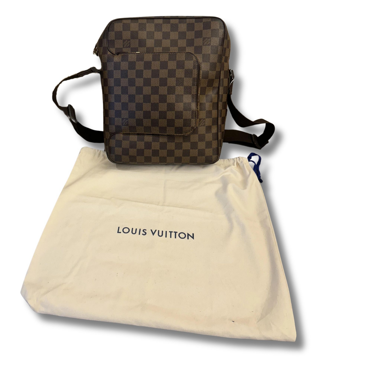 LV OLAV LEATHER BAG