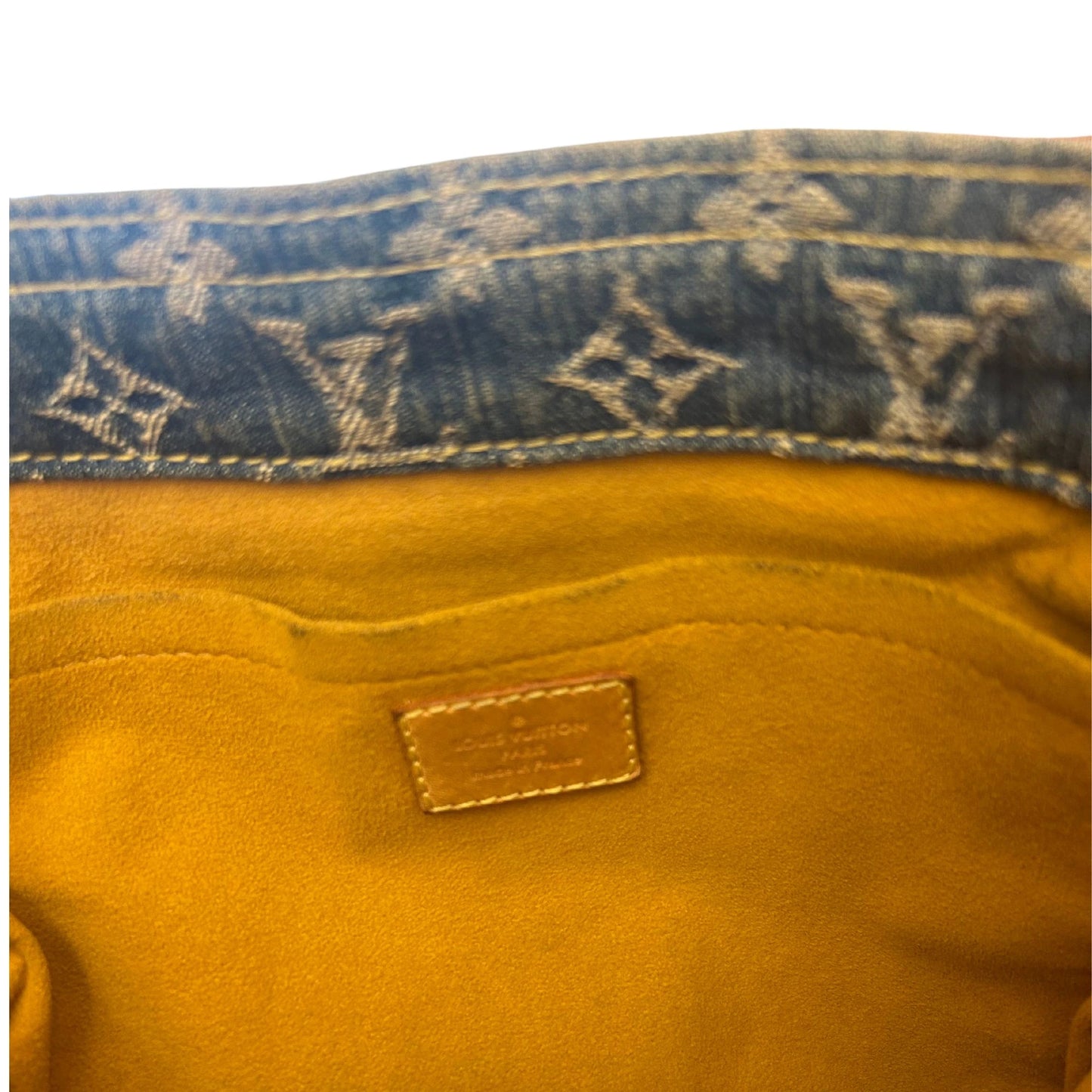 LOUIS VUITTON GM MONOGRAM DENIM BAG