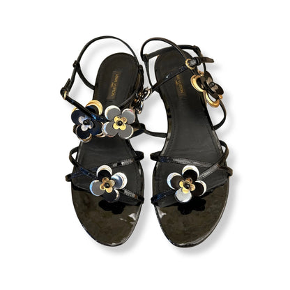 LOUIS VUITTON FLOWER STRAP SANDALS