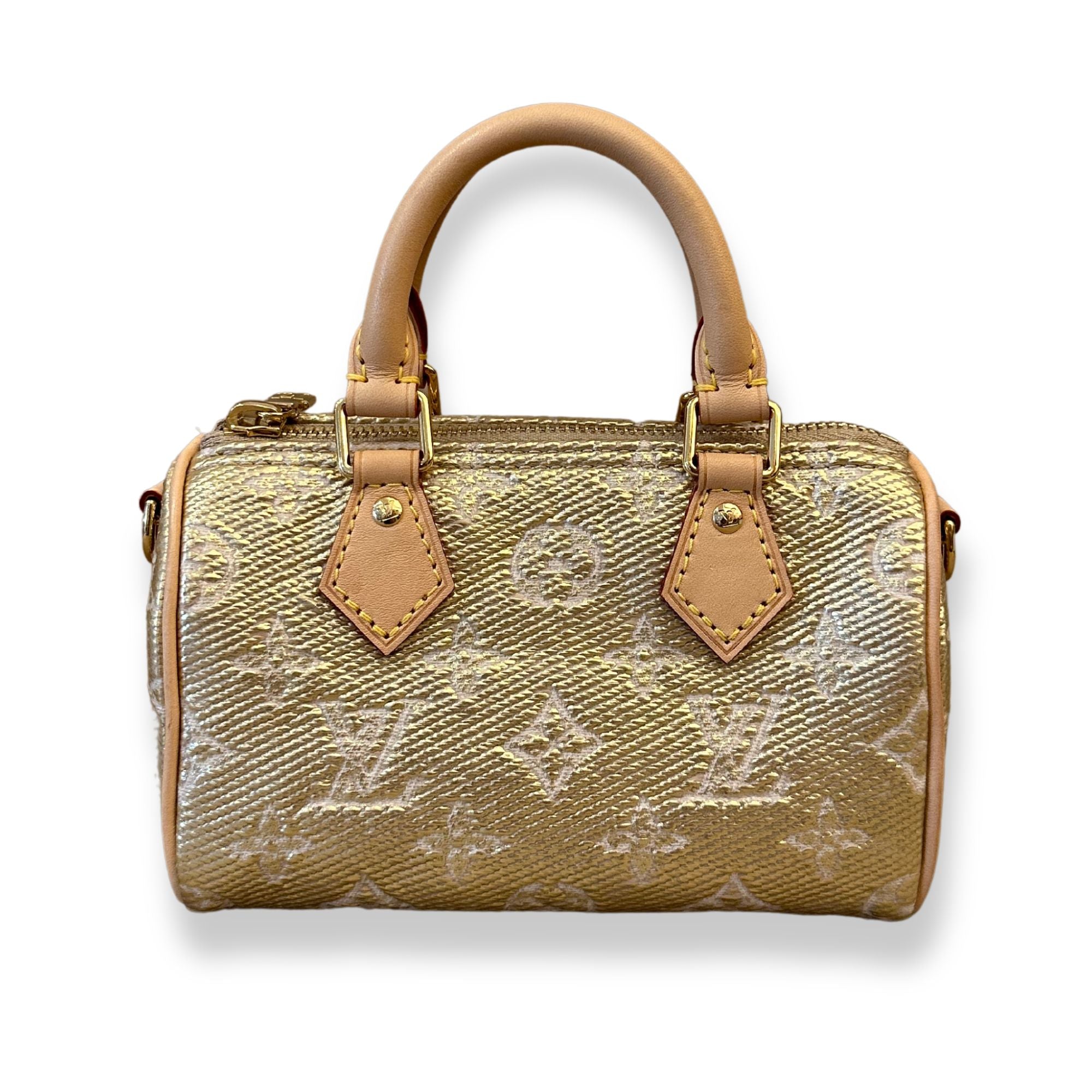 Lv discount gold bag