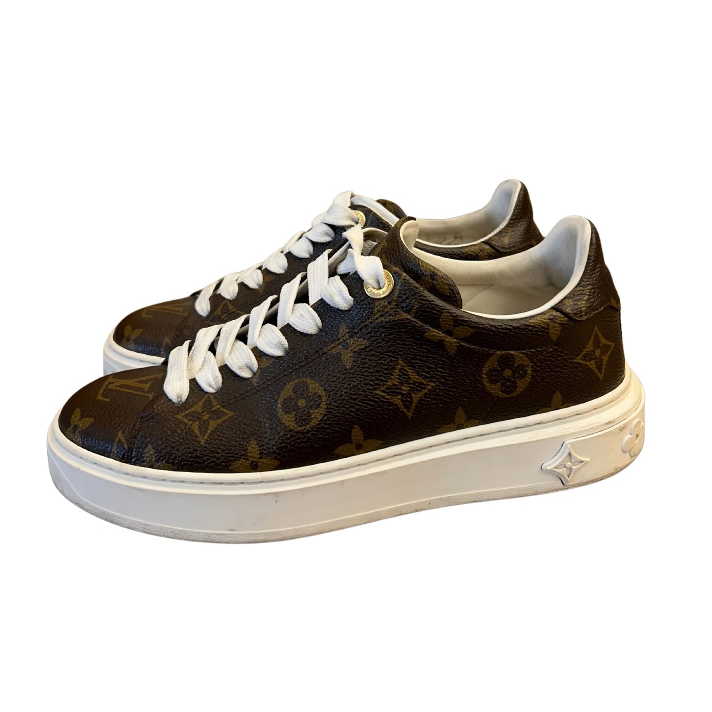 LOUIS VUITTON TIME OUT MONOGRAM SNEAKERS