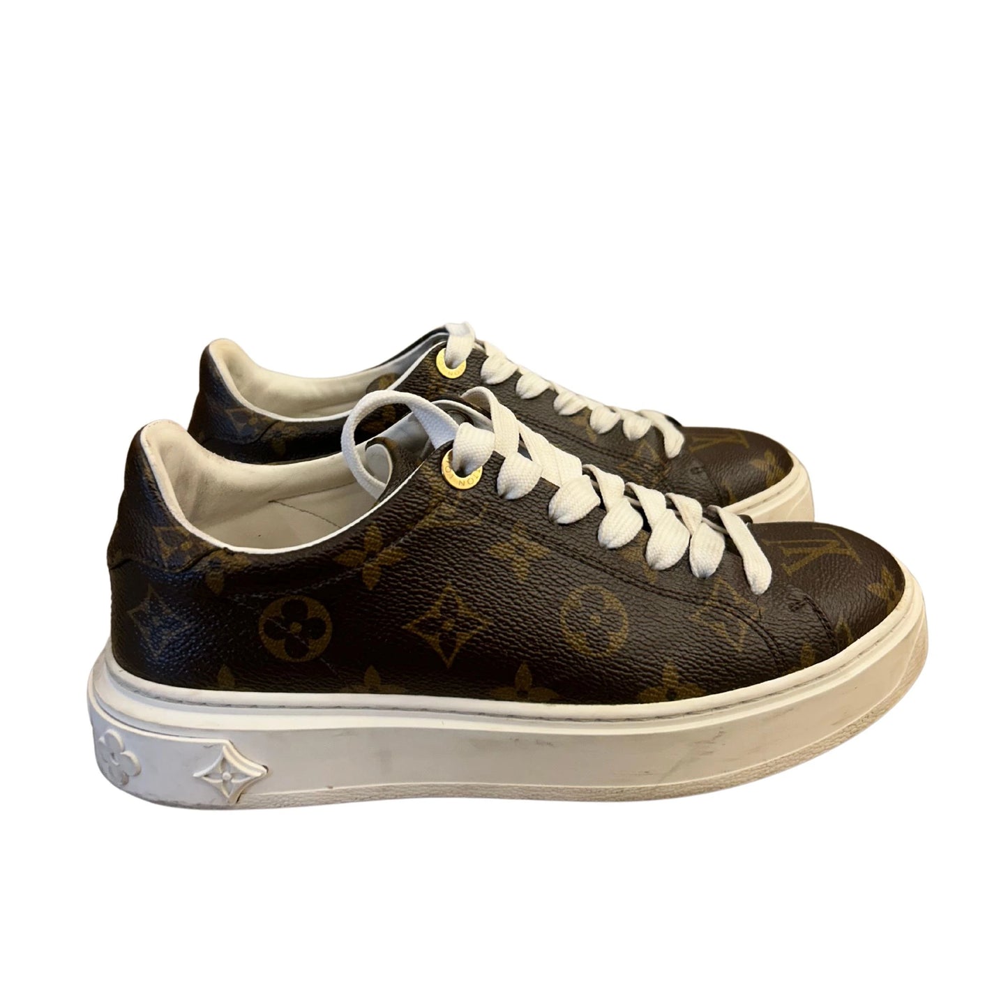 LOUIS VUITTON TIME OUT MONOGRAM SNEAKERS