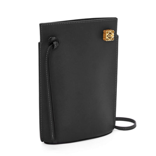 LOEWE BLACK DICE POCKET CLASSIC CALFSKIN BAG