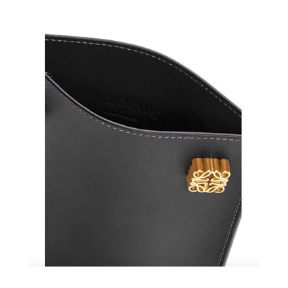 LOEWE BLACK DICE POCKET CLASSIC CALFSKIN BAG