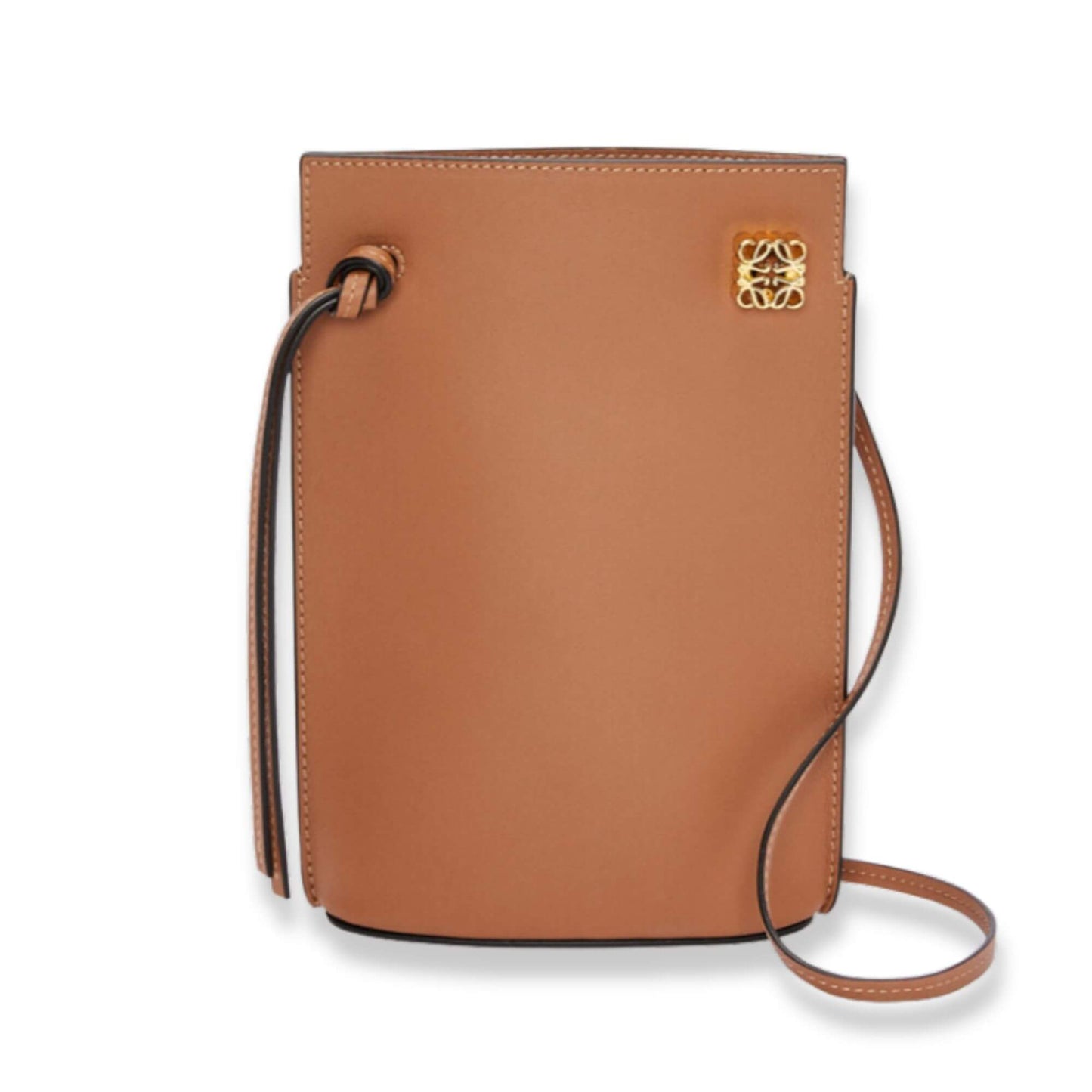 LOEWE TANNED DICE POCKET CLASSIC CALFSKIN BAG