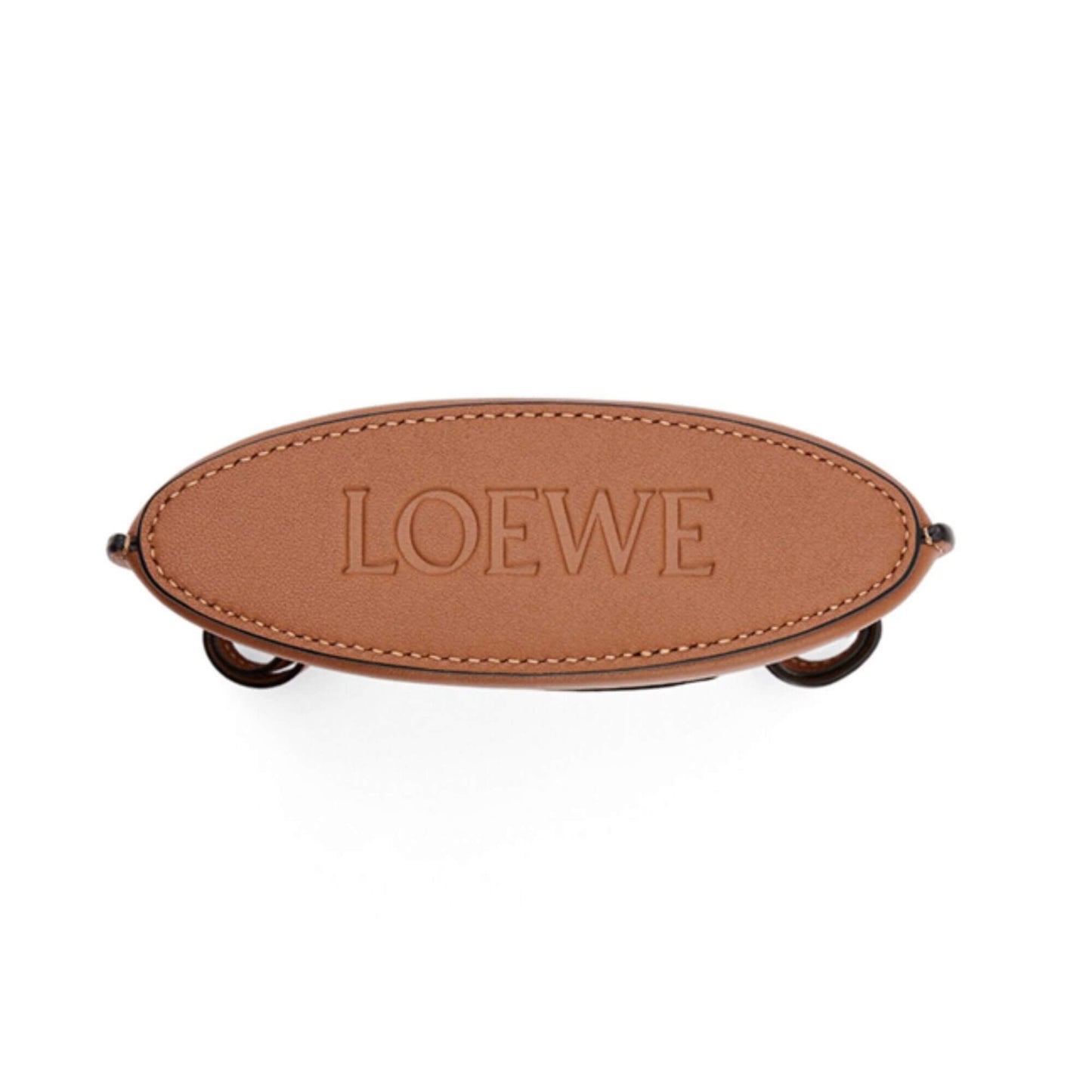 LOEWE TANNED DICE POCKET CLASSIC CALFSKIN BAG