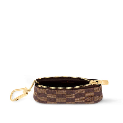 BILLETERA Y LLAVERO LOUIS VUITTON DAMIER EBÈNE