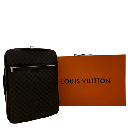 MALETA LOUIS VUITTON DAMIER LONA GRAFITO PEGASE LEGERE 55