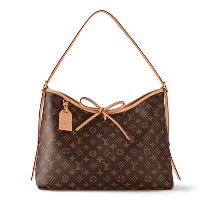 LOUIS VUITTON MONOGRAM CARRYALL MM TOTE BAG