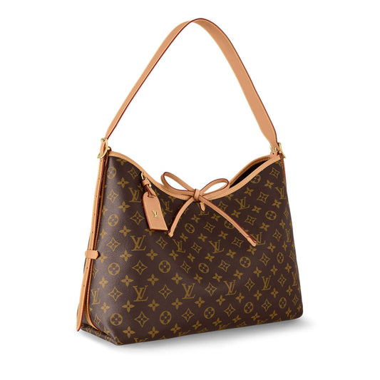 LOUIS VUITTON MONOGRAM CARRYALL MM TOTE BAG