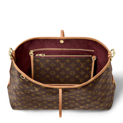 LOUIS VUITTON MONOGRAM CARRYALL MM TOTE BAG